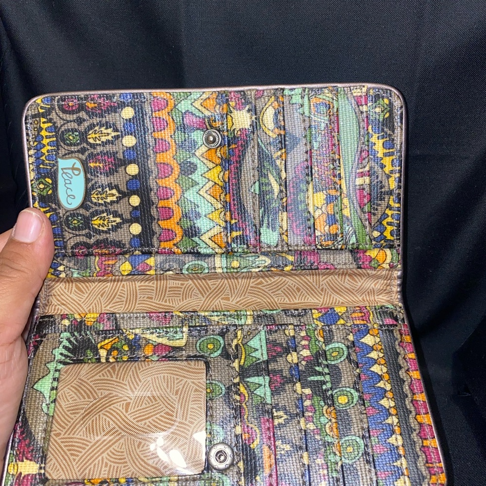 Sakroots Colorful Patterned Wallet - Picture 9 of 10